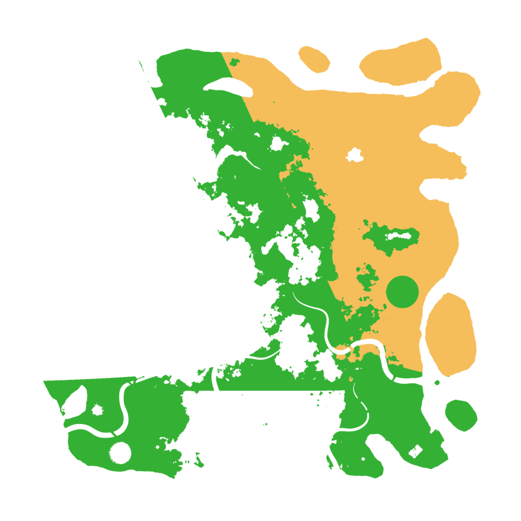 Biome Rust Map: Procedural Map, Size: 4250, Seed: 1558497145