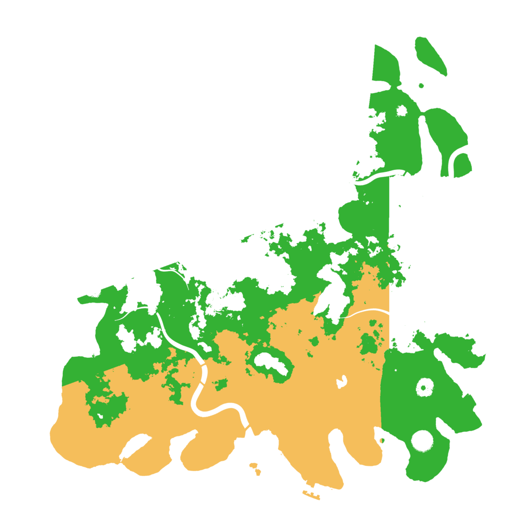 Biome Rust Map: Procedural Map, Size: 4250, Seed: 9359