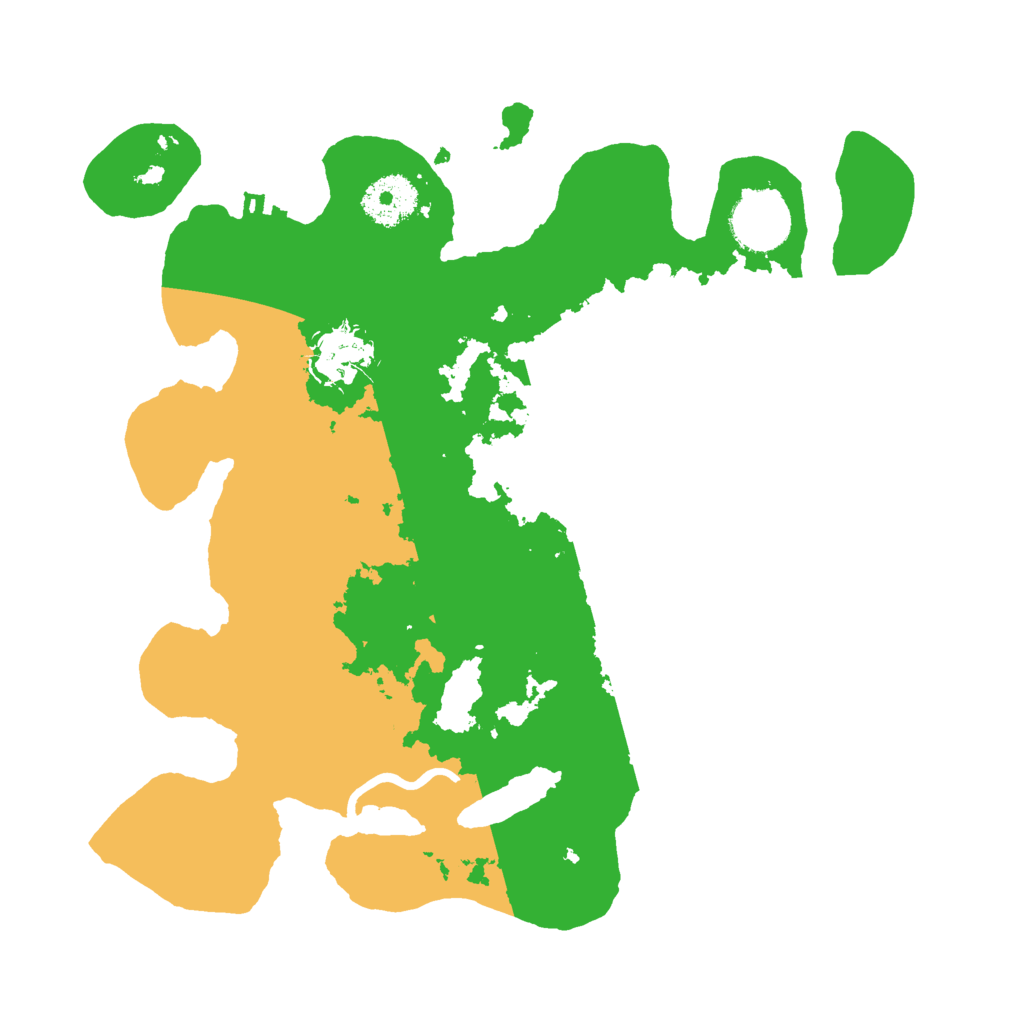 Biome Rust Map: Procedural Map, Size: 3000, Seed: 324947634