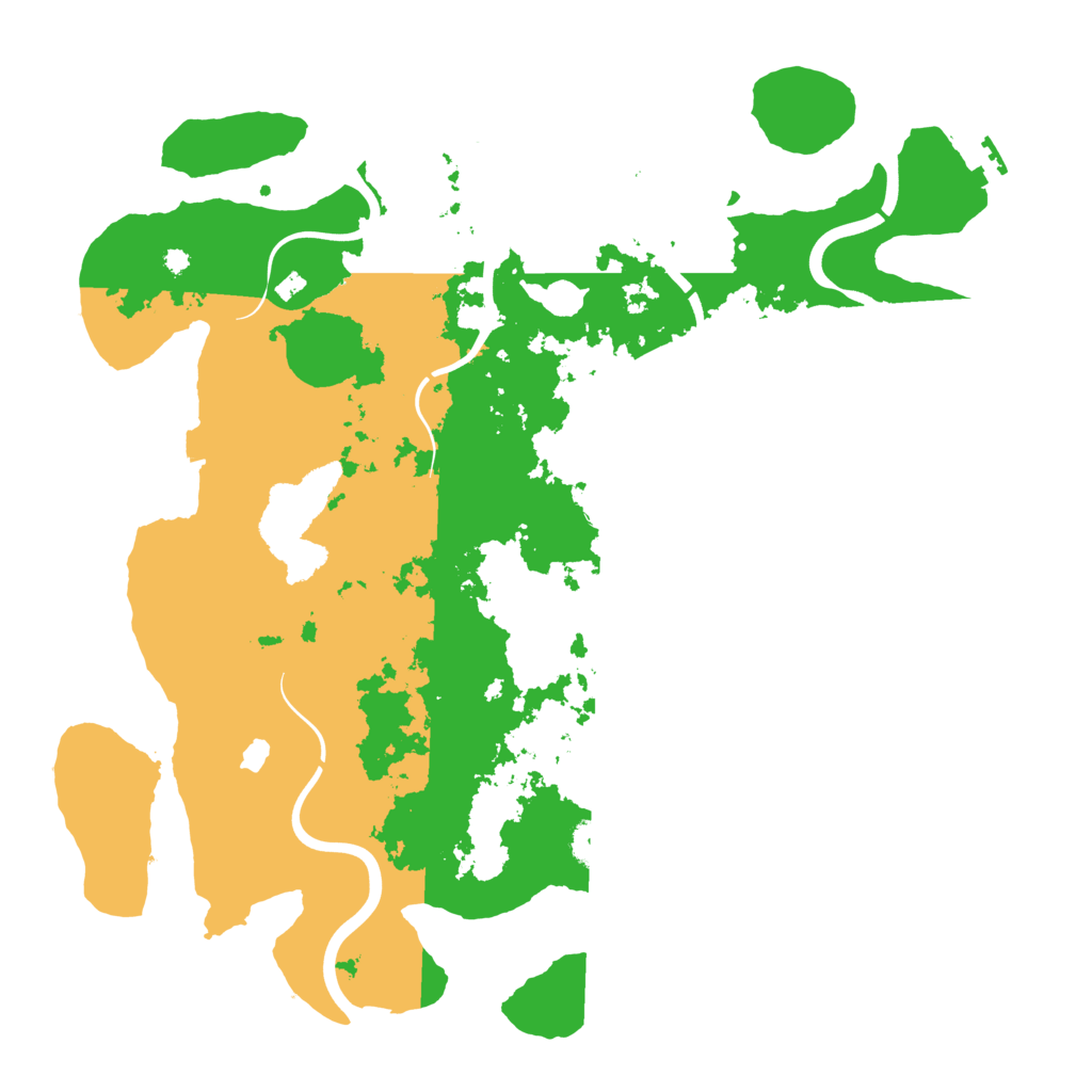 Biome Rust Map: Procedural Map, Size: 4000, Seed: 435657
