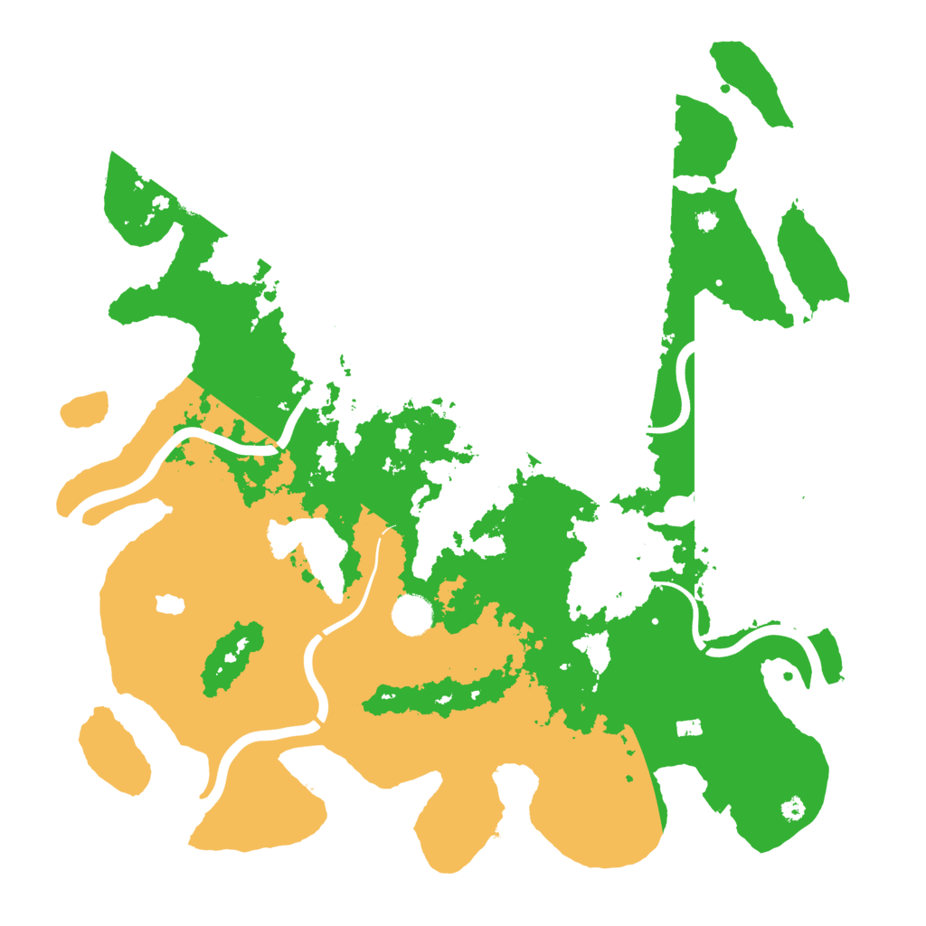 Biome Rust Map: Procedural Map, Size: 4002, Seed: 111111
