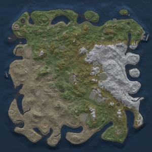 Thumbnail Rust Map: Procedural Map, Size: 4800, Seed: 1778021089, 19 Monuments