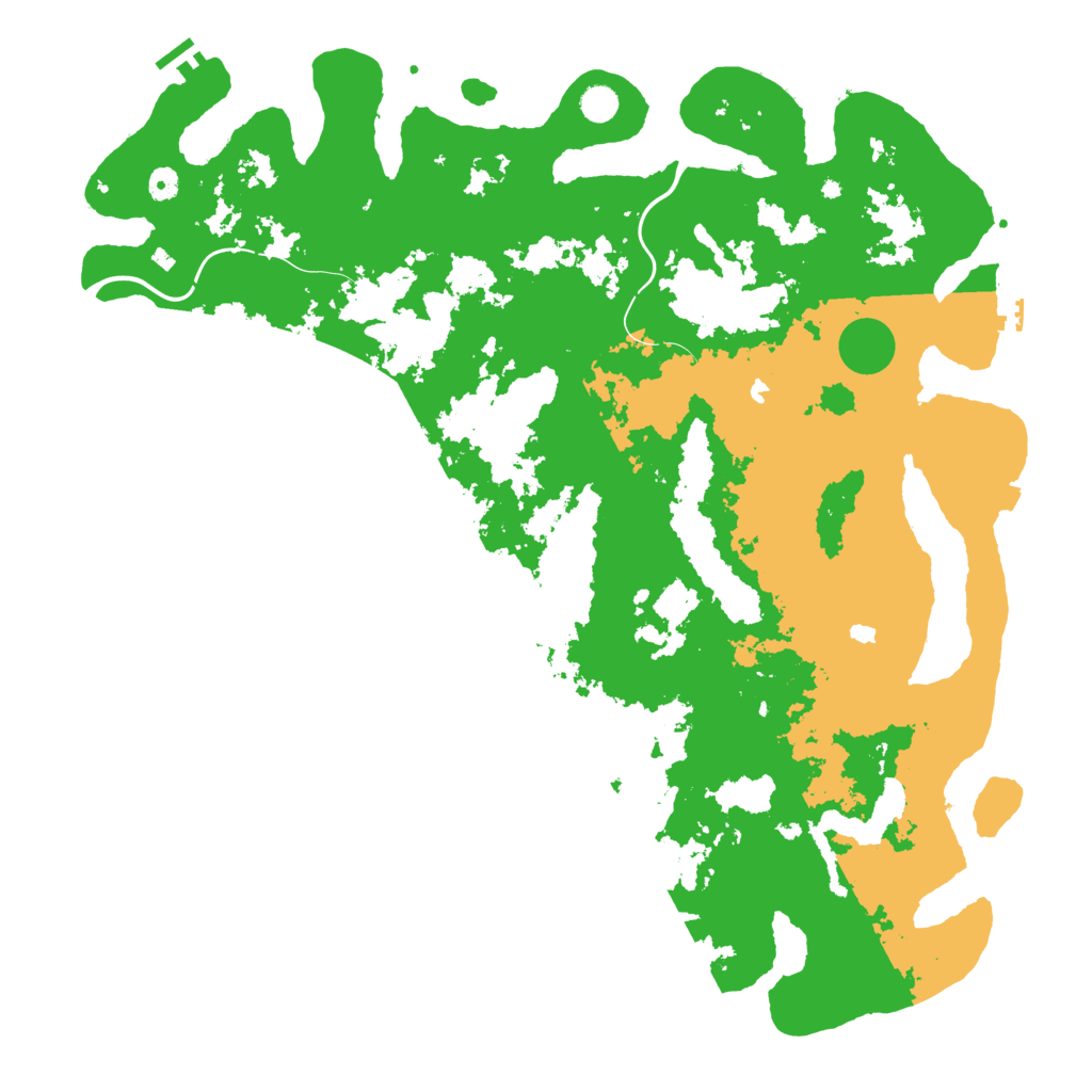 Biome Rust Map: Procedural Map, Size: 5111, Seed: 20021