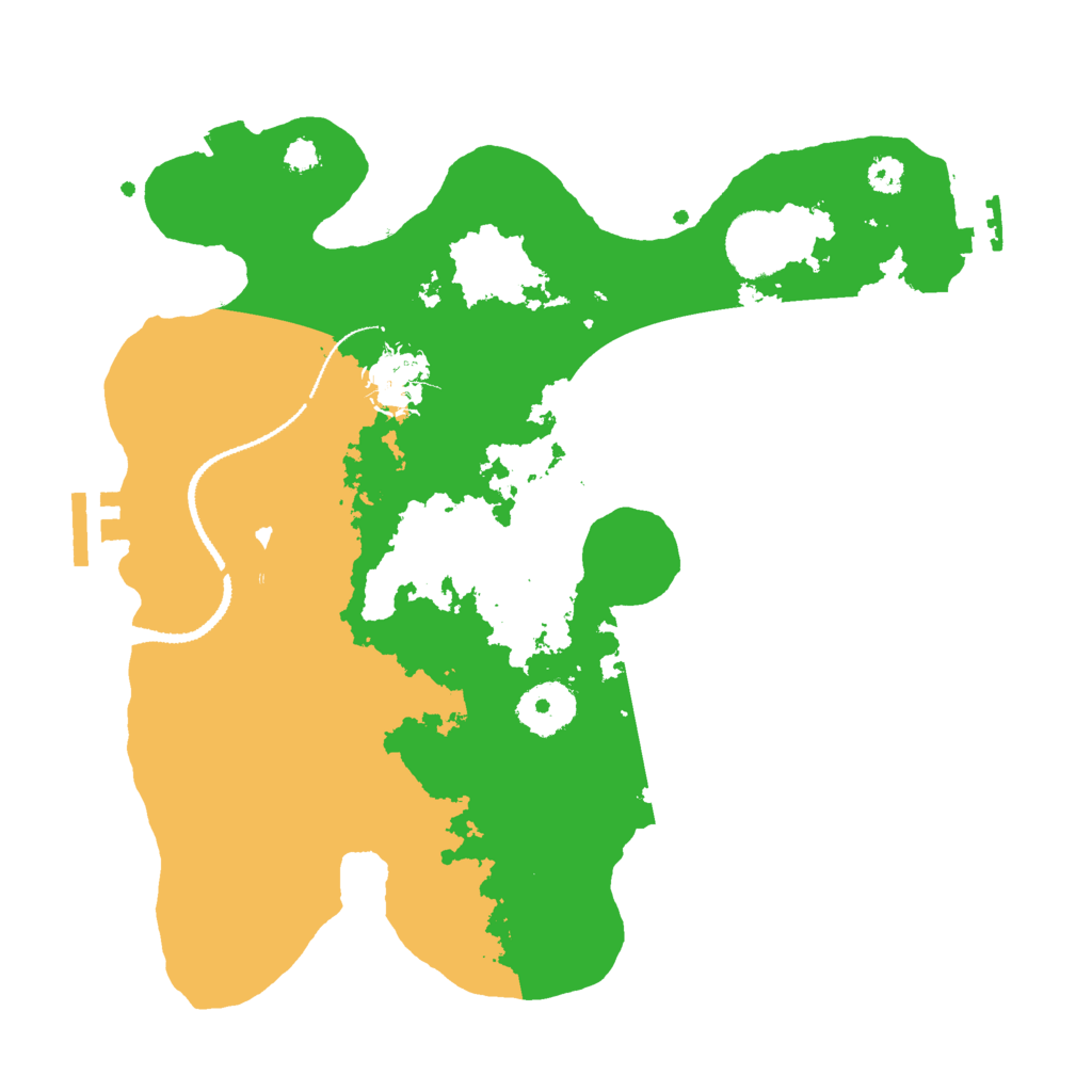 Biome Rust Map: Procedural Map, Size: 3000, Seed: 670733300