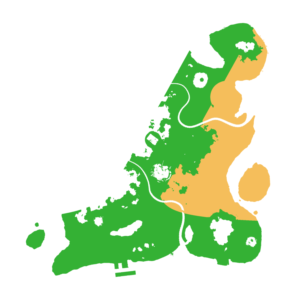 Biome Rust Map: Procedural Map, Size: 3000, Seed: 1818043965