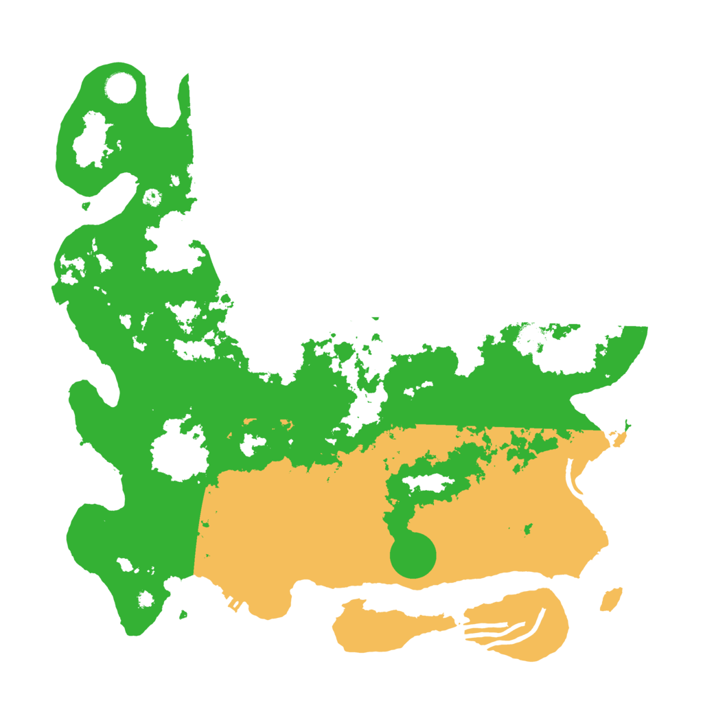 Biome Rust Map: Procedural Map, Size: 4000, Seed: 12120