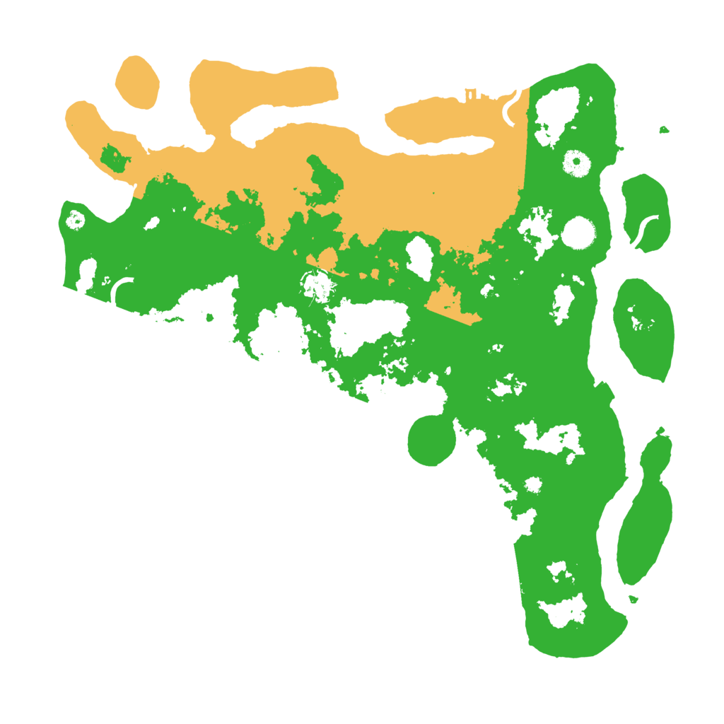 Biome Rust Map: Procedural Map, Size: 4000, Seed: 169000