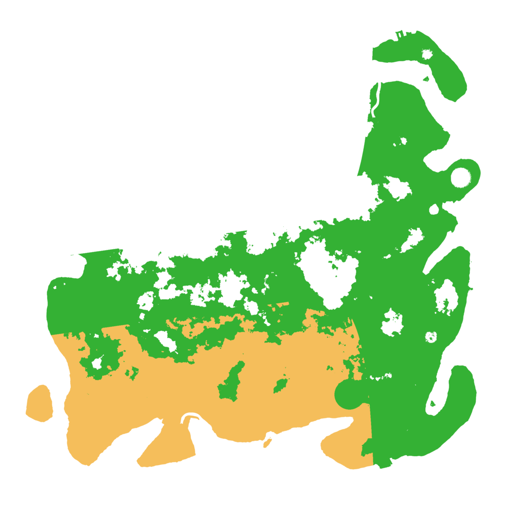 Biome Rust Map: Procedural Map, Size: 4500, Seed: 931923397