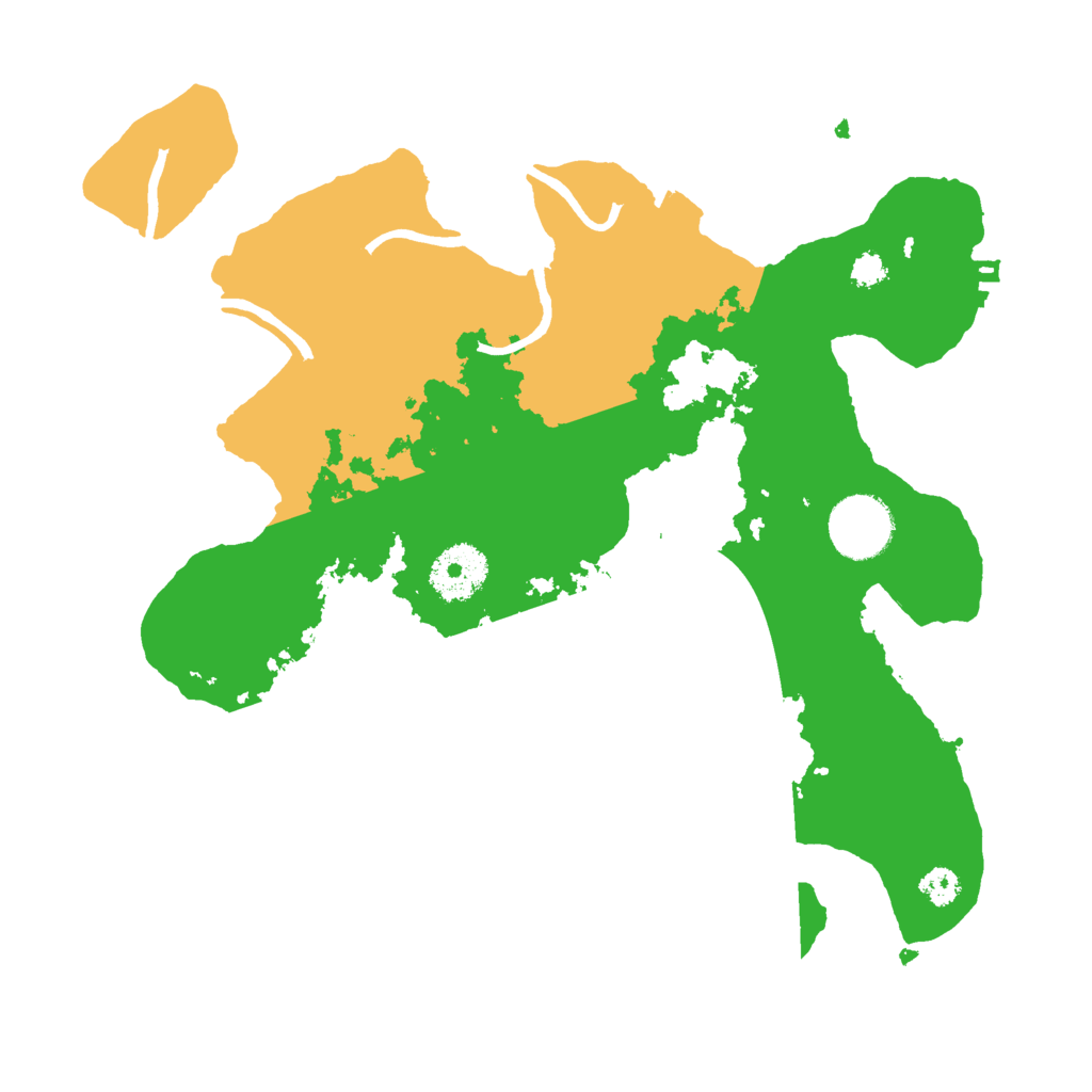 Biome Rust Map: Procedural Map, Size: 3000, Seed: 1115910282