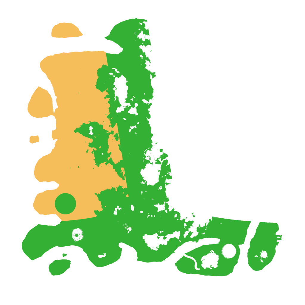 Biome Rust Map: Procedural Map, Size: 3800, Seed: 1313960703