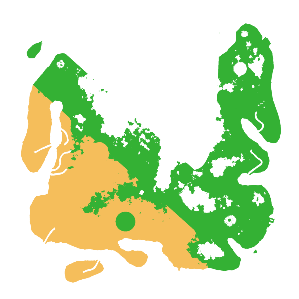 Biome Rust Map: Procedural Map, Size: 4000, Seed: 5989