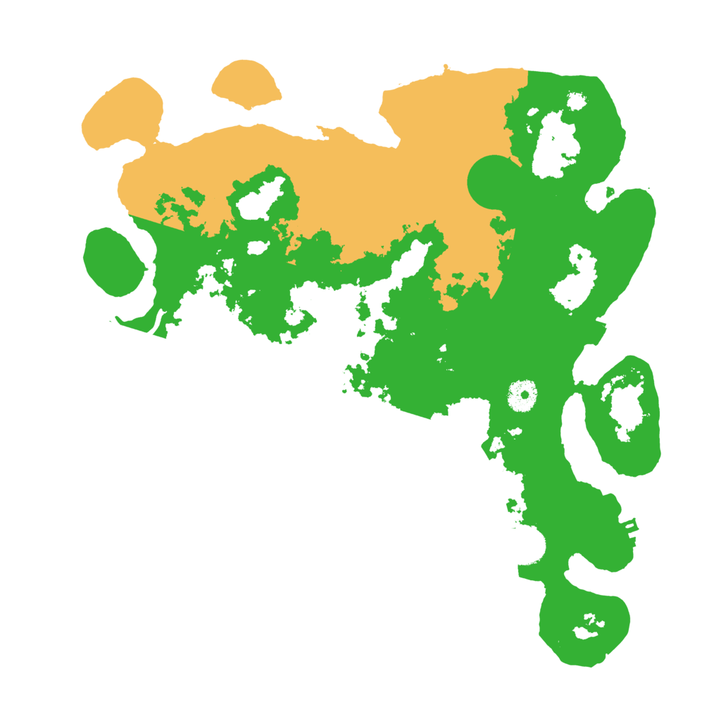 Biome Rust Map: Procedural Map, Size: 3500, Seed: 589620963