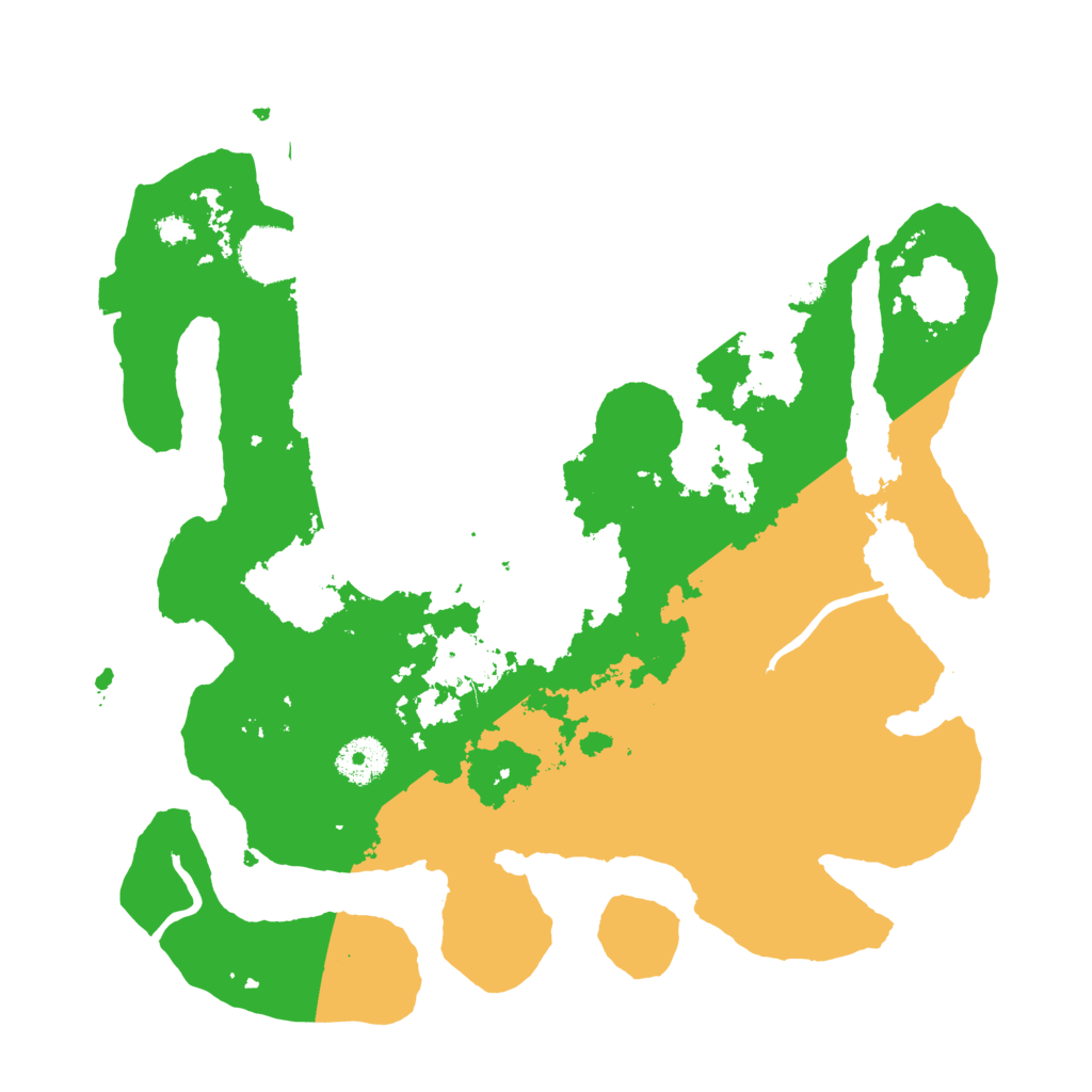 Biome Rust Map: Procedural Map, Size: 3400, Seed: 2983