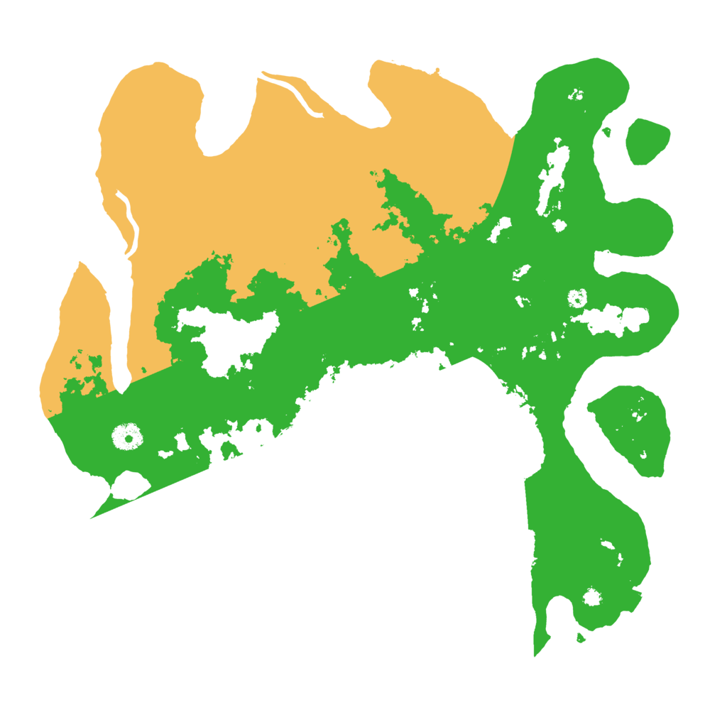 Biome Rust Map: Procedural Map, Size: 3800, Seed: 23198908