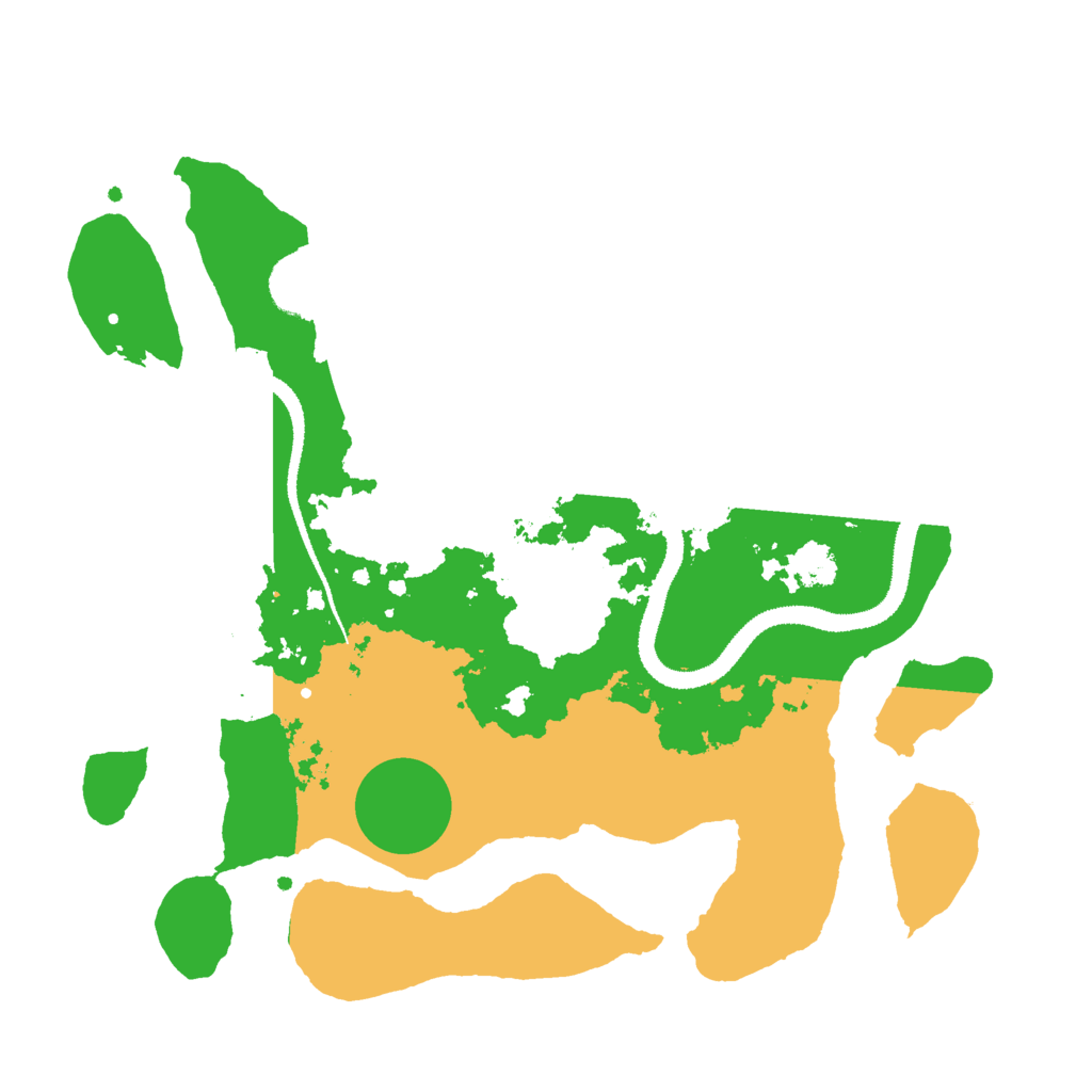 Biome Rust Map: Procedural Map, Size: 3000, Seed: 9515