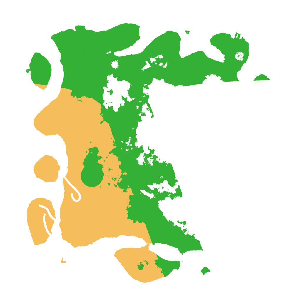Biome Rust Map: Procedural Map, Size: 3600, Seed: 1753408425