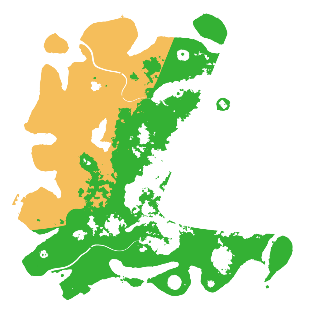 Biome Rust Map: Procedural Map, Size: 4000, Seed: 233234055