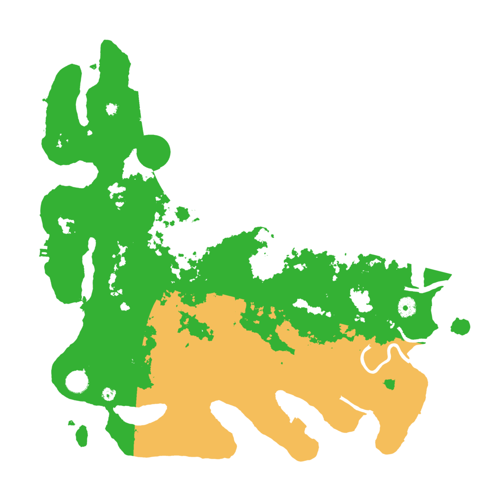 Biome Rust Map: Procedural Map, Size: 3900, Seed: 82726513