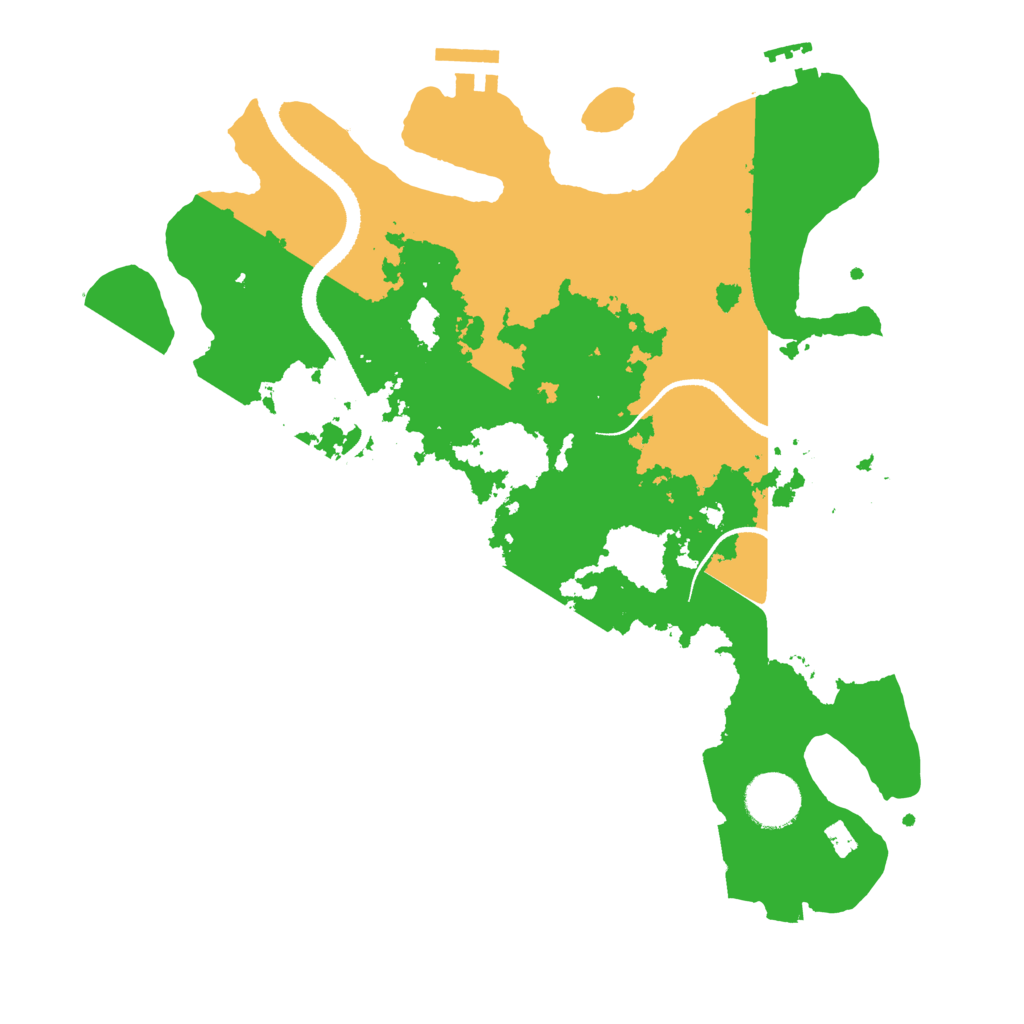 Biome Rust Map: Procedural Map, Size: 3250, Seed: 1407650346