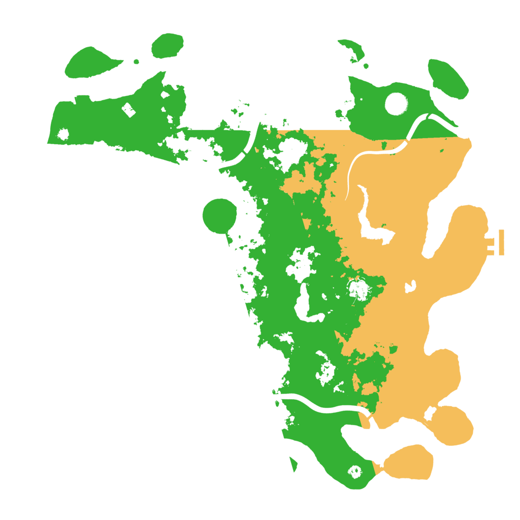 Biome Rust Map: Procedural Map, Size: 4096, Seed: 858837151