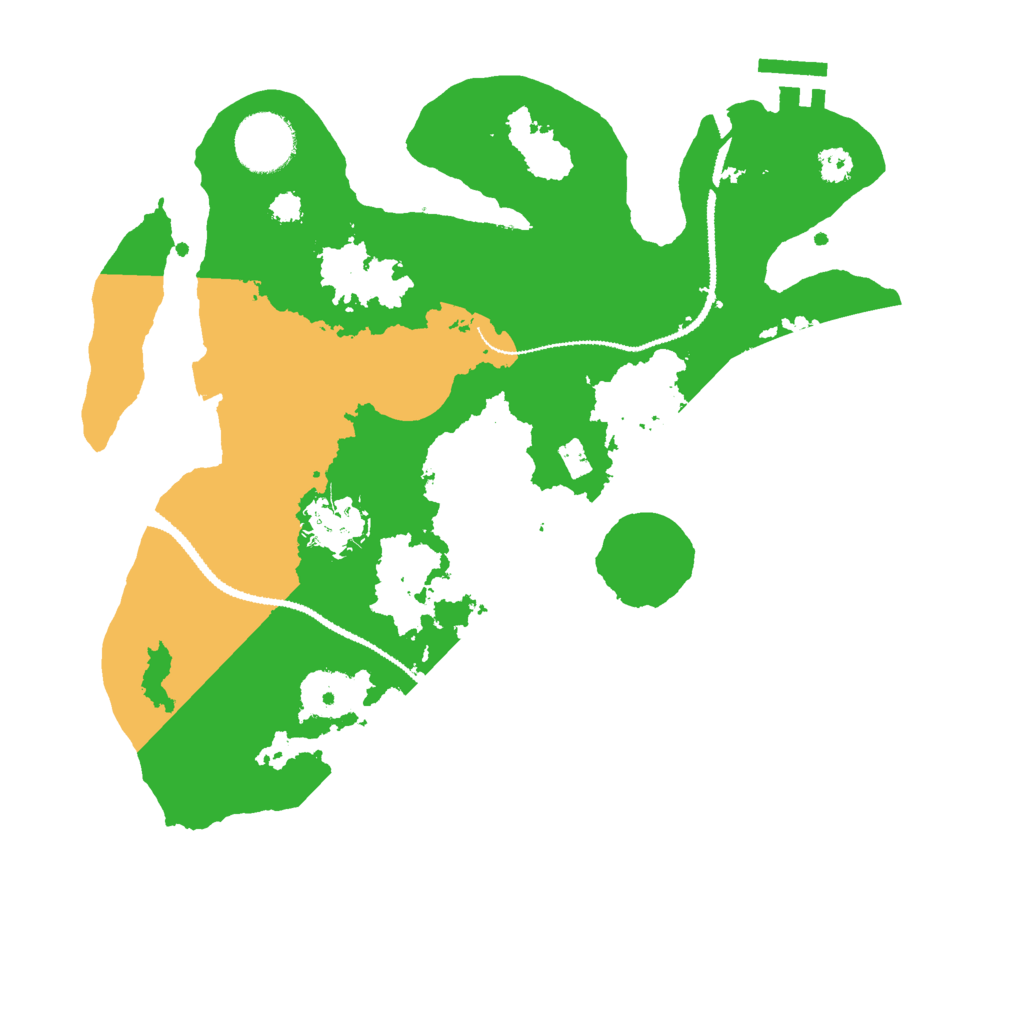 Biome Rust Map: Procedural Map, Size: 3000, Seed: 1724942048