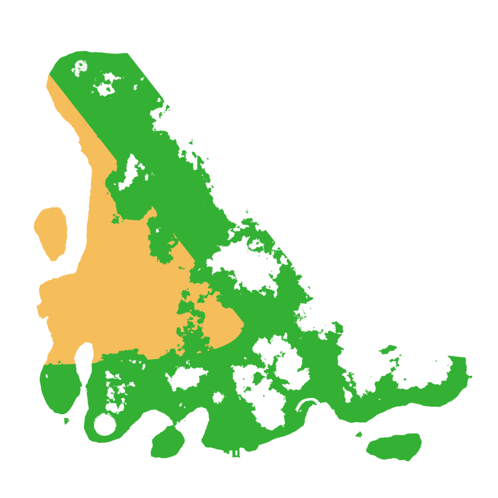 Biome Rust Map: Procedural Map, Size: 4050, Seed: 1990151879