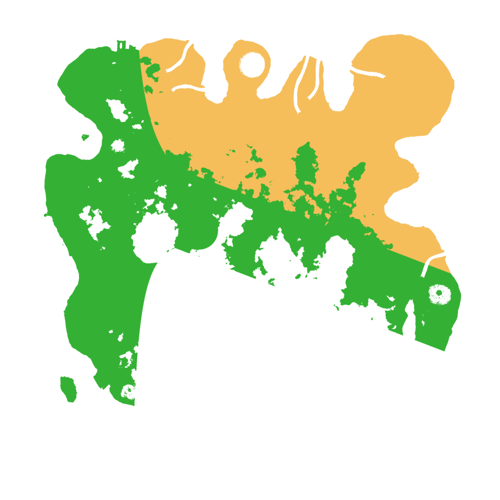 Biome Rust Map: Procedural Map, Size: 3500, Seed: 1649595008