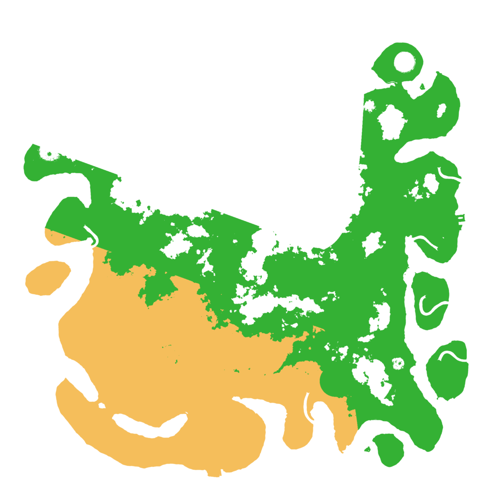 Biome Rust Map: Procedural Map, Size: 4200, Seed: 1579839814