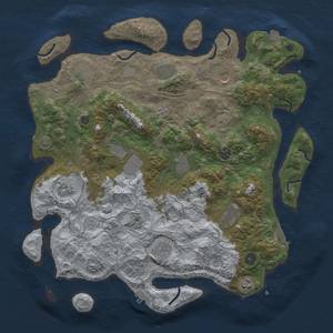 Thumbnail Rust Map: Procedural Map, Size: 4250, Seed: 131471219, 19 Monuments