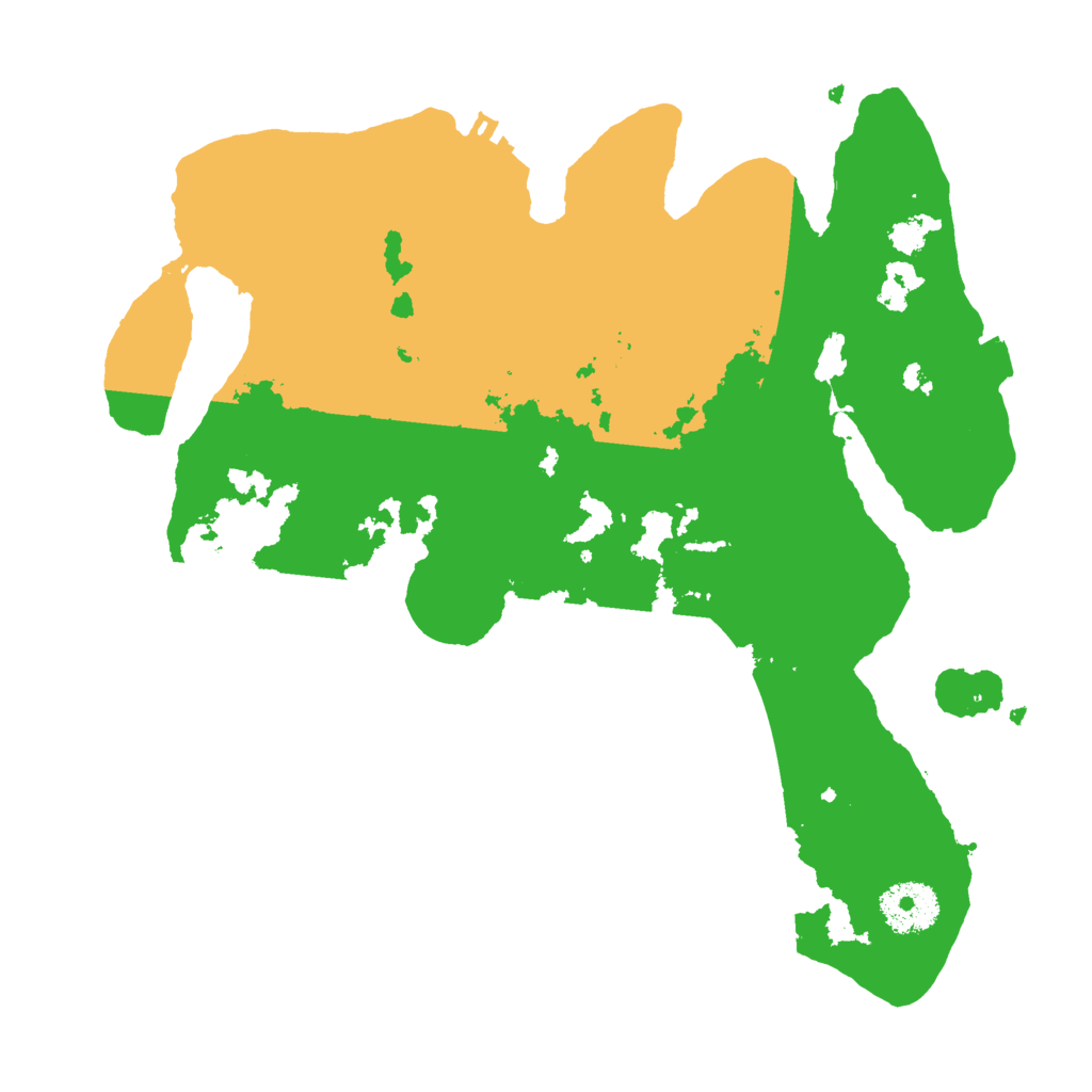 Biome Rust Map: Procedural Map, Size: 3000, Seed: 1197472354