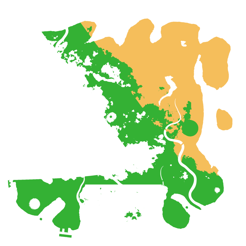 Biome Rust Map: Procedural Map, Size: 4000, Seed: 651396730