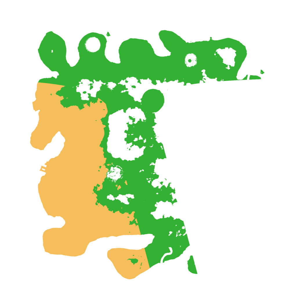 Biome Rust Map: Procedural Map, Size: 3500, Seed: 1430303822