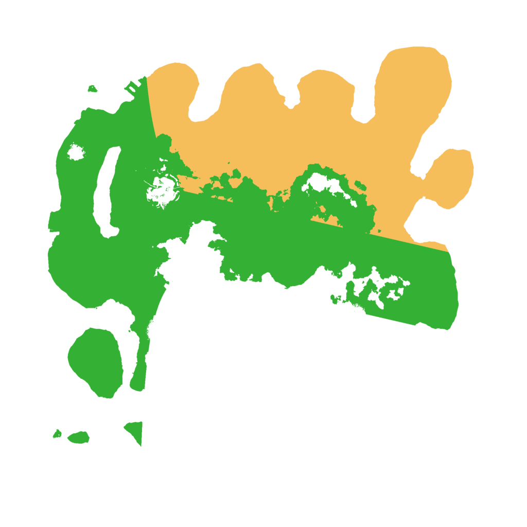 Biome Rust Map: Procedural Map, Size: 3000, Seed: 29840