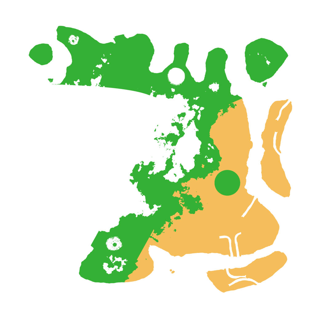 Biome Rust Map: Procedural Map, Size: 3250, Seed: 2012790973