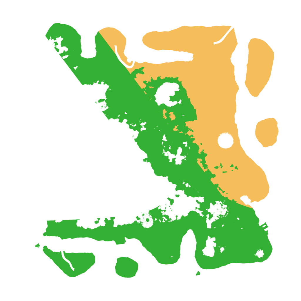 Biome Rust Map: Procedural Map, Size: 3400, Seed: 434608