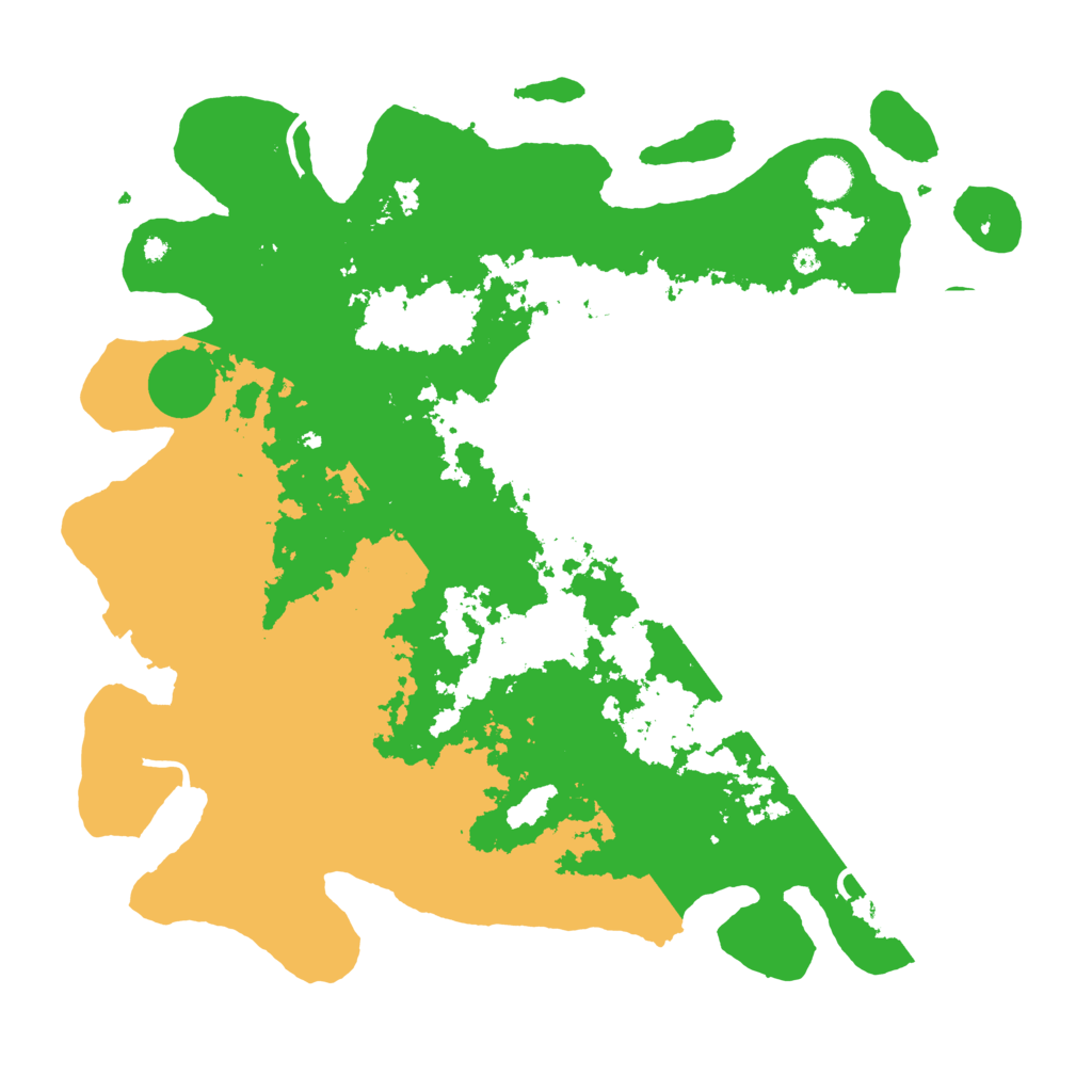 Biome Rust Map: Procedural Map, Size: 4300, Seed: 31129159