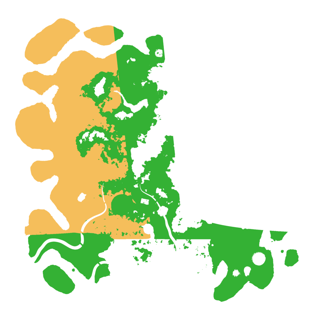 Biome Rust Map: Procedural Map, Size: 4250, Seed: 1840654305