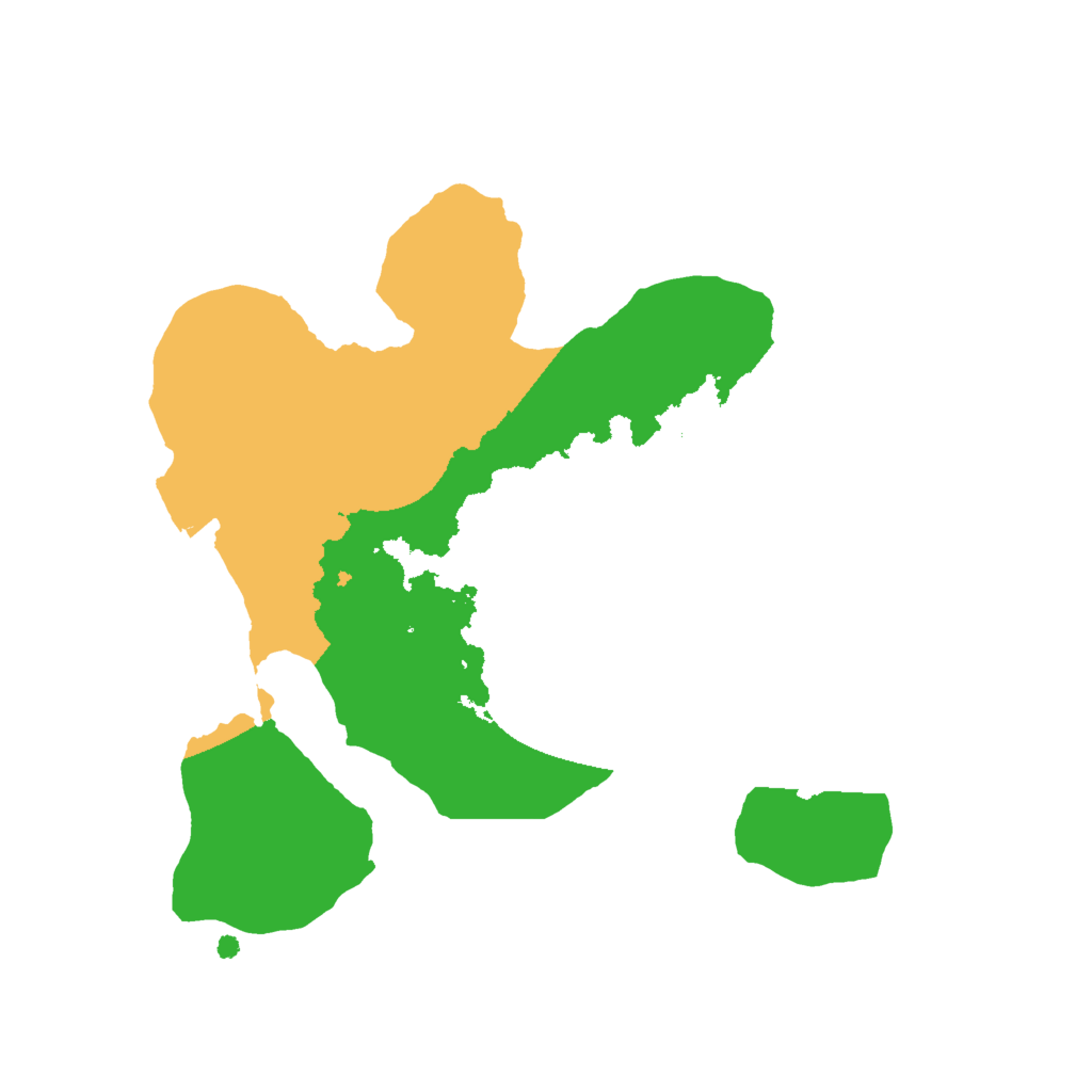 Biome Rust Map: Procedural Map, Size: 1900, Seed: 4