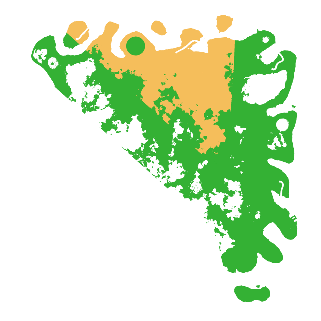 Biome Rust Map: Procedural Map, Size: 4500, Seed: 481184870