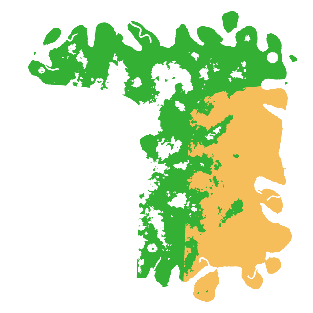 Biome Rust Map: Procedural Map, Size: 5000, Seed: 14151617