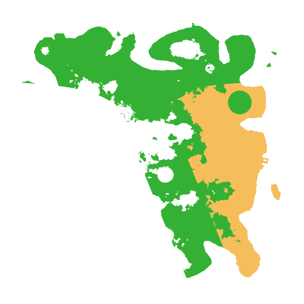 Biome Rust Map: Procedural Map, Size: 3400, Seed: 82835149