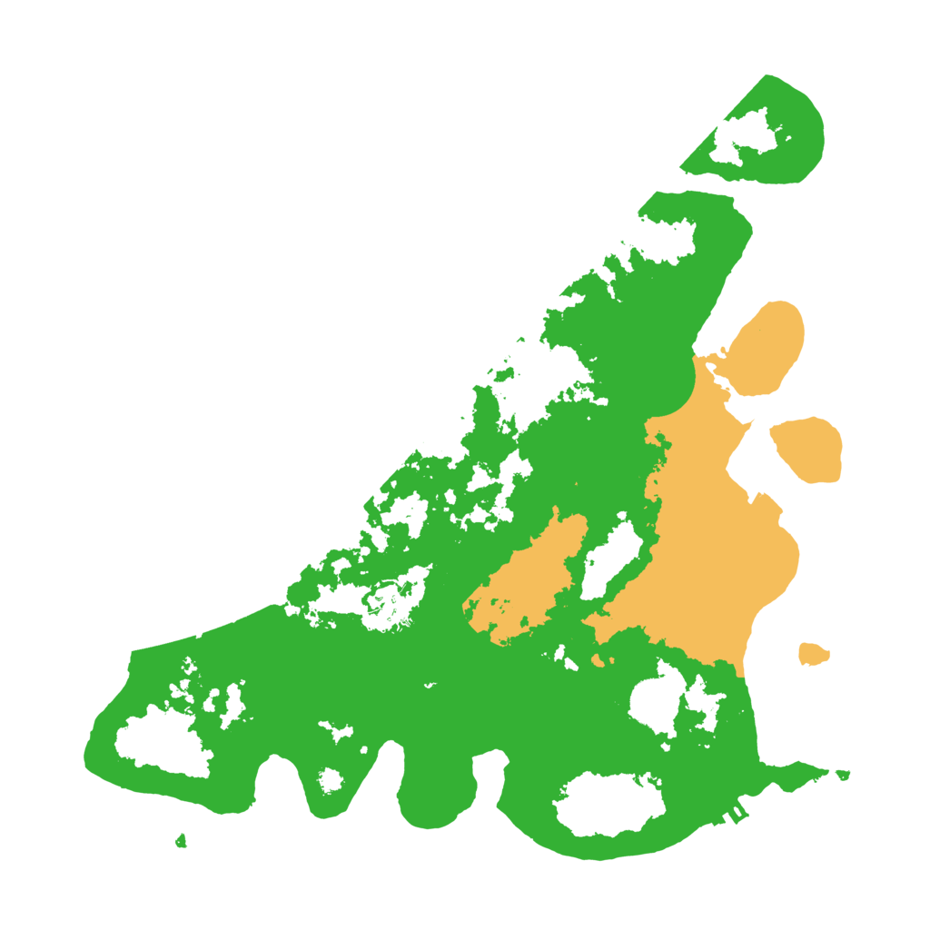 Biome Rust Map: Procedural Map, Size: 3500, Seed: 2015388352
