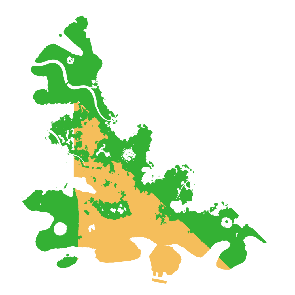 Biome Rust Map: Procedural Map, Size: 4000, Seed: 1354368541