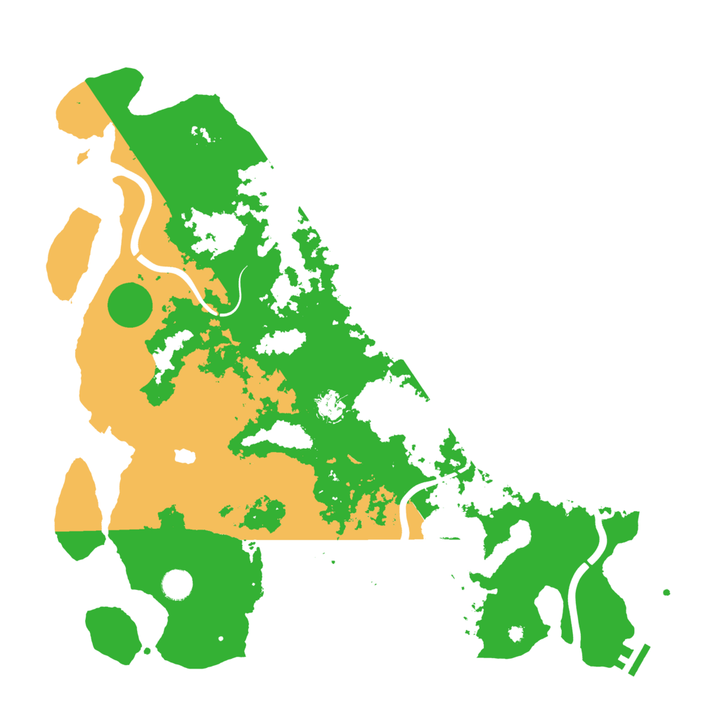 Biome Rust Map: Procedural Map, Size: 4250, Seed: 35789441