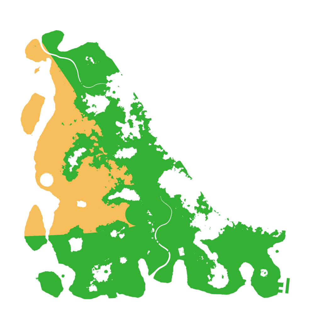 Biome Rust Map: Procedural Map, Size: 4250, Seed: 35789441