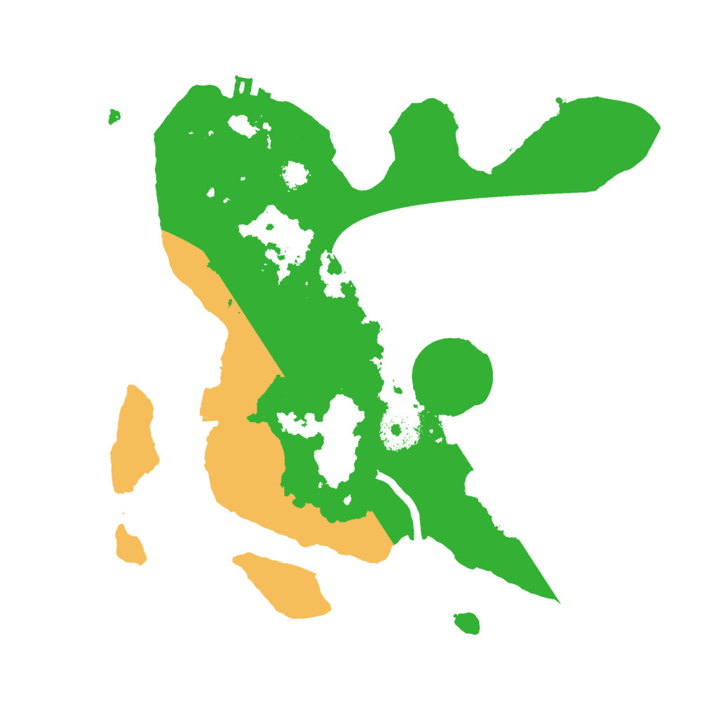 Biome Rust Map: Procedural Map, Size: 2500, Seed: 1762912594