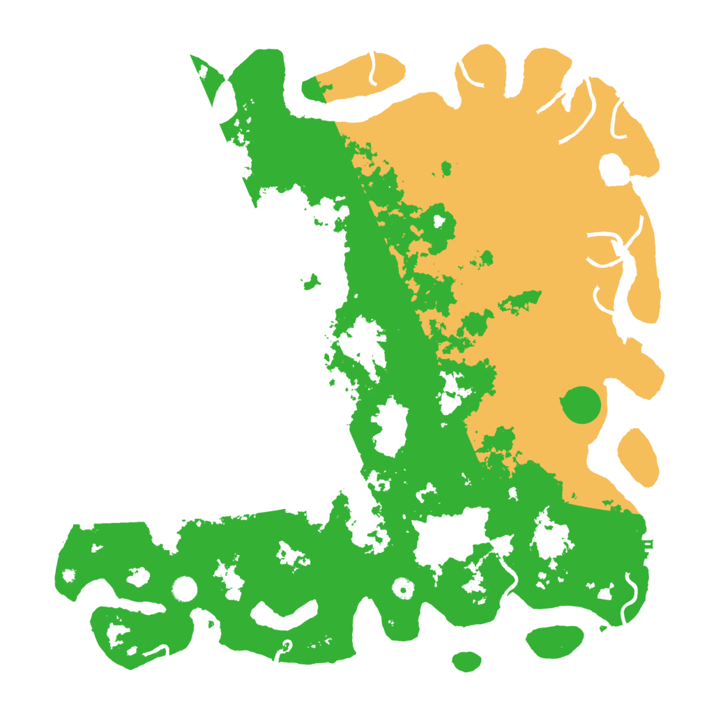 Biome Rust Map: Procedural Map, Size: 5000, Seed: 29485649