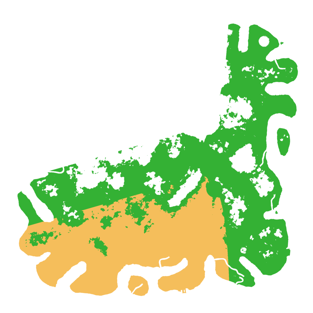 Biome Rust Map: Procedural Map, Size: 5250, Seed: 59764352