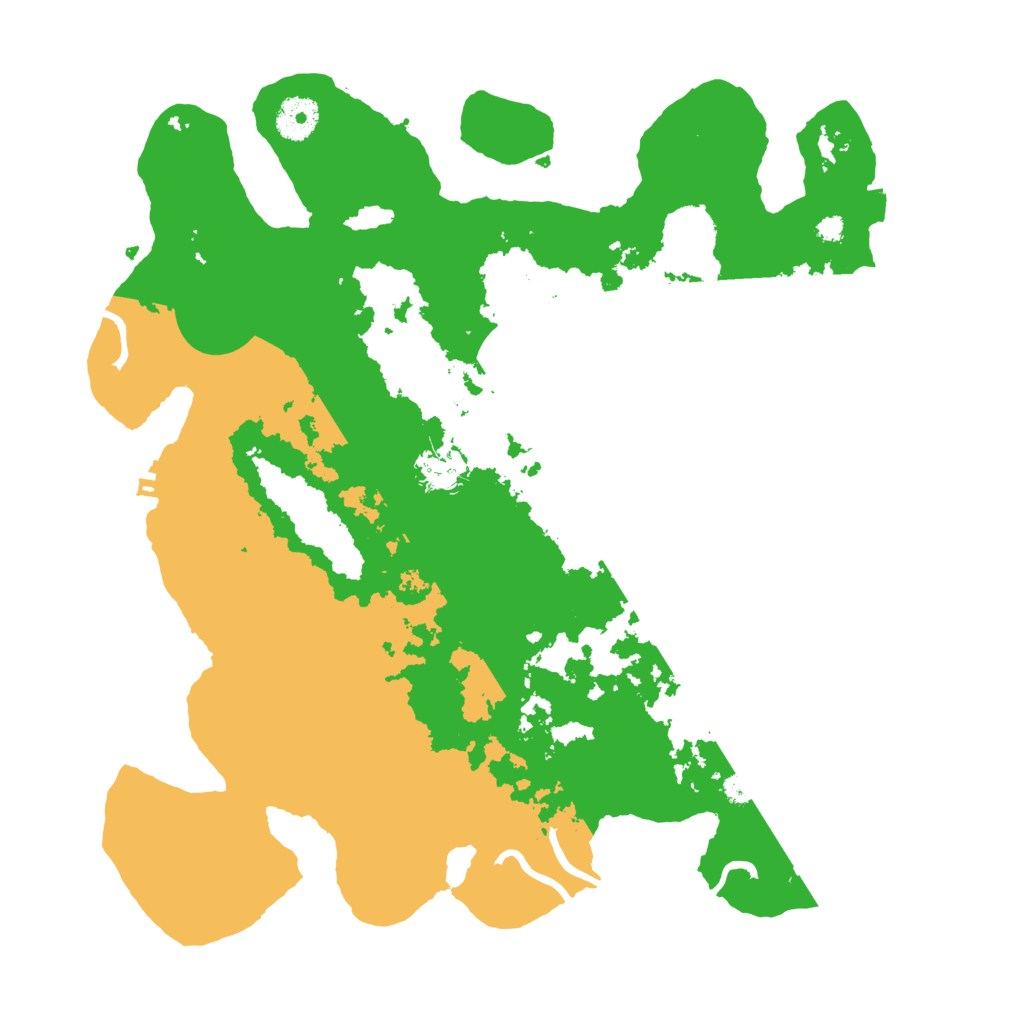 Biome Rust Map: Procedural Map, Size: 3600, Seed: 512333