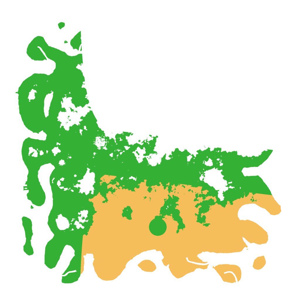 Biome Rust Map: Procedural Map, Size: 4500, Seed: 739811262